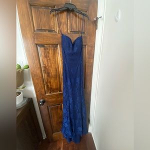Dark blue Prom Dress